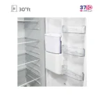 یخچال فریزر دوقلو پارس PARS مدل 1700 با آبسردکن (اوان پلاس) عکس از داخل یخچال