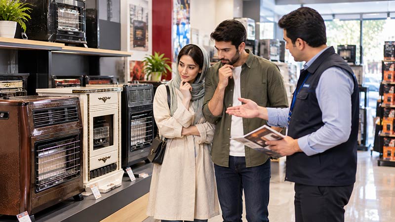 خرید بخاری در شیراز ؛ عوامل مهم در خرید بهترین بخاری