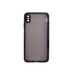 کاور گوشی موبایل آیفون xs max پشت مات محافظ لنزدار